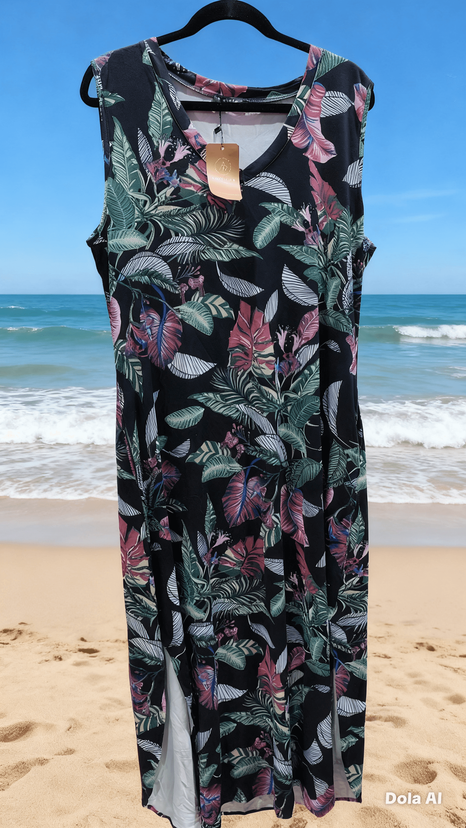 Ventido sin mangas playero 