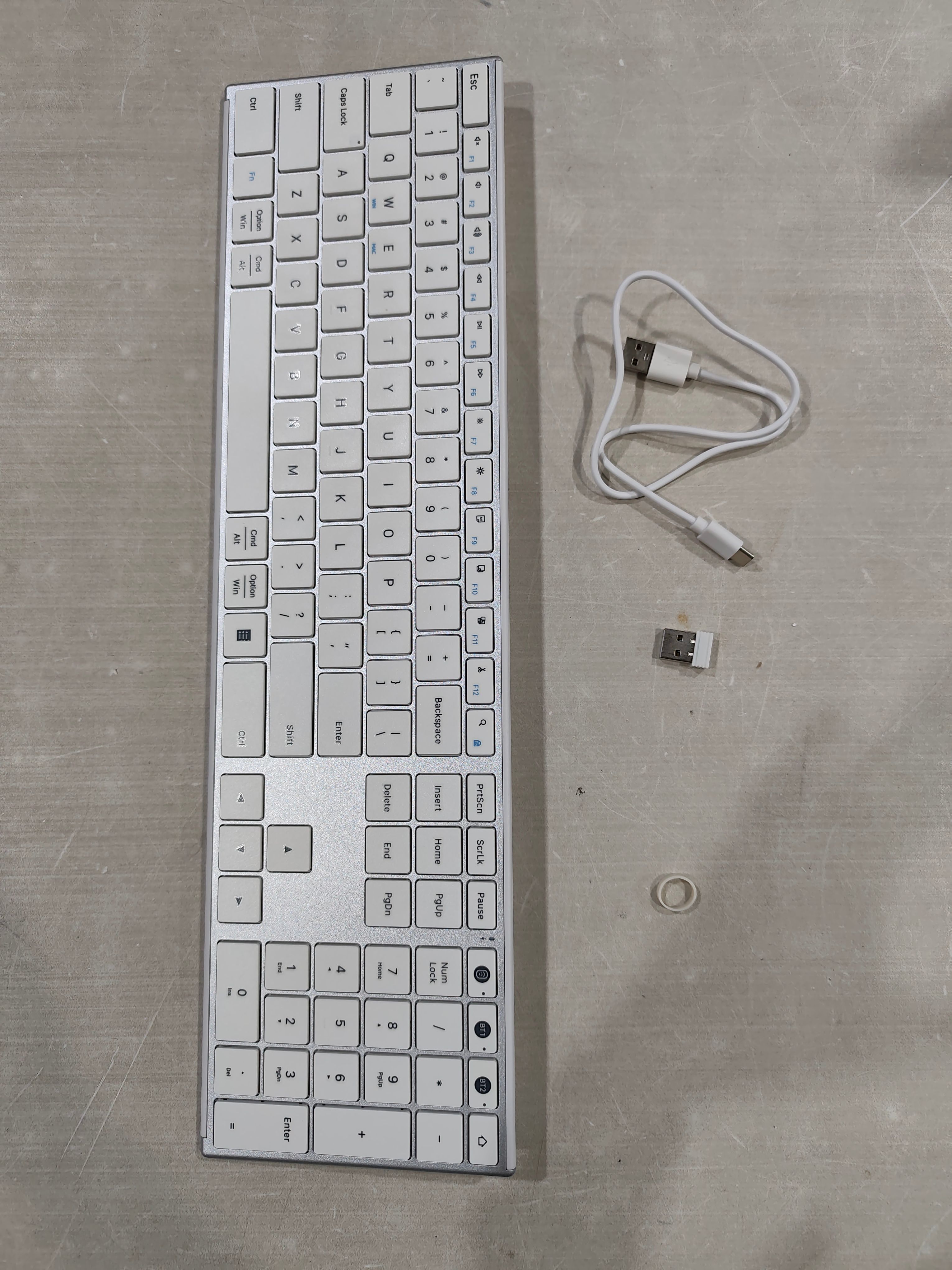 AUSDOM Teclado Bluetooth 