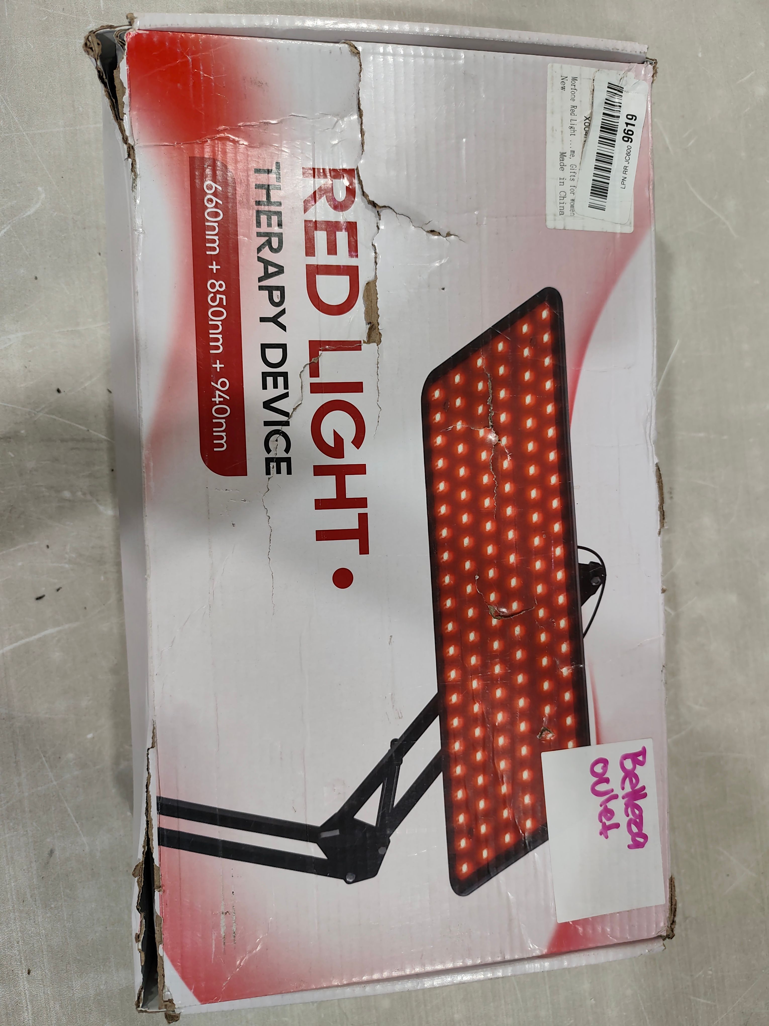 Morfone Lámpara de terapia de luz roja