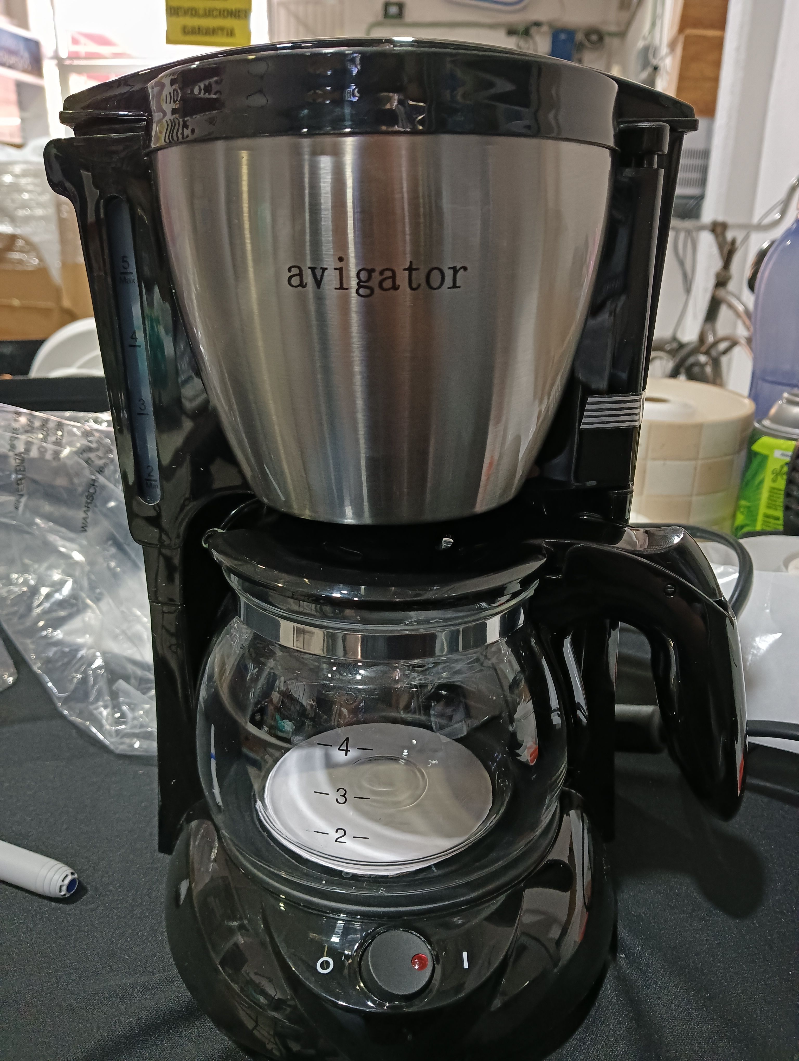 Avigator Cafetera portátil para campamento