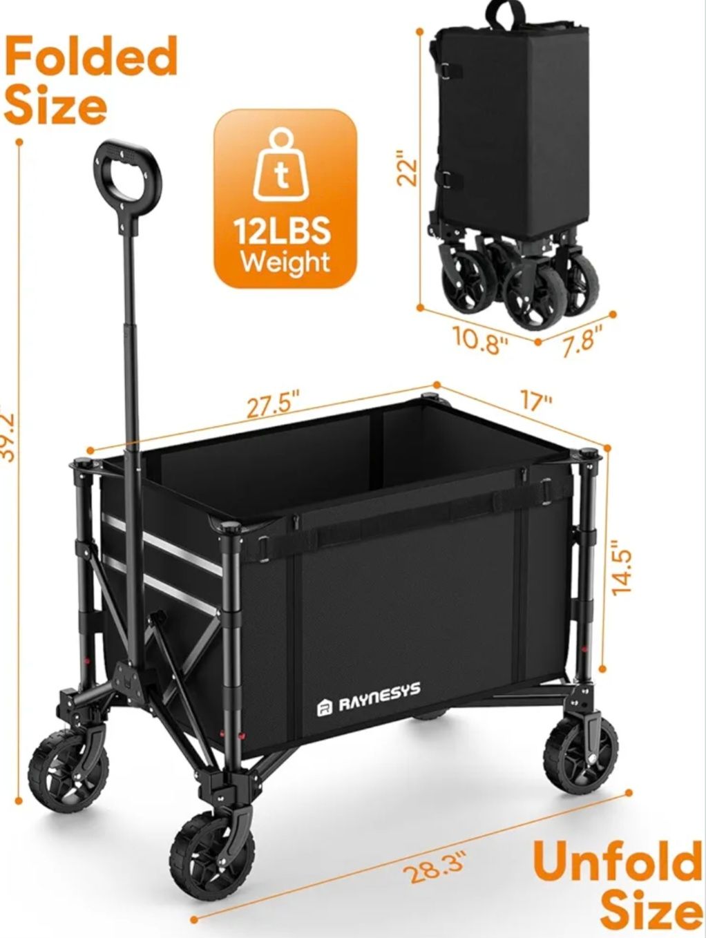 Carro Plegable 3 en 1