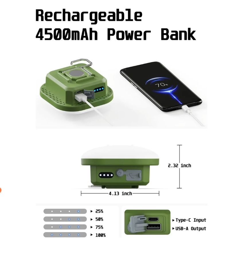 Linterna de campamento 