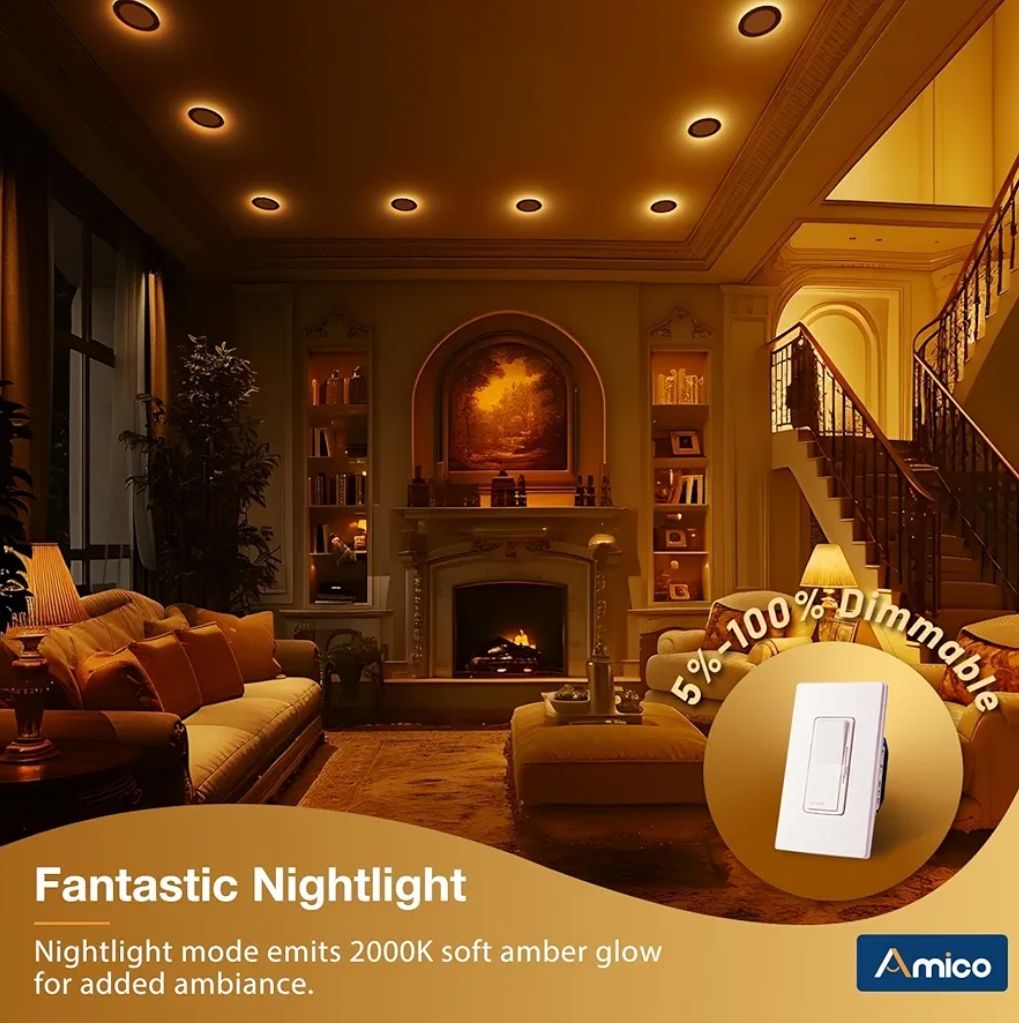 Paquete de 6 lámparas LED