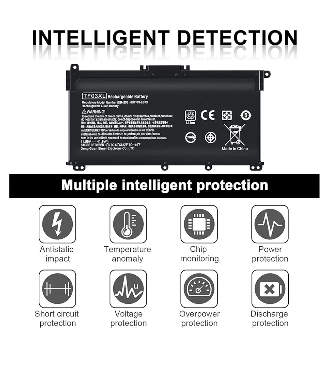 Bateria de repuesto para portátil