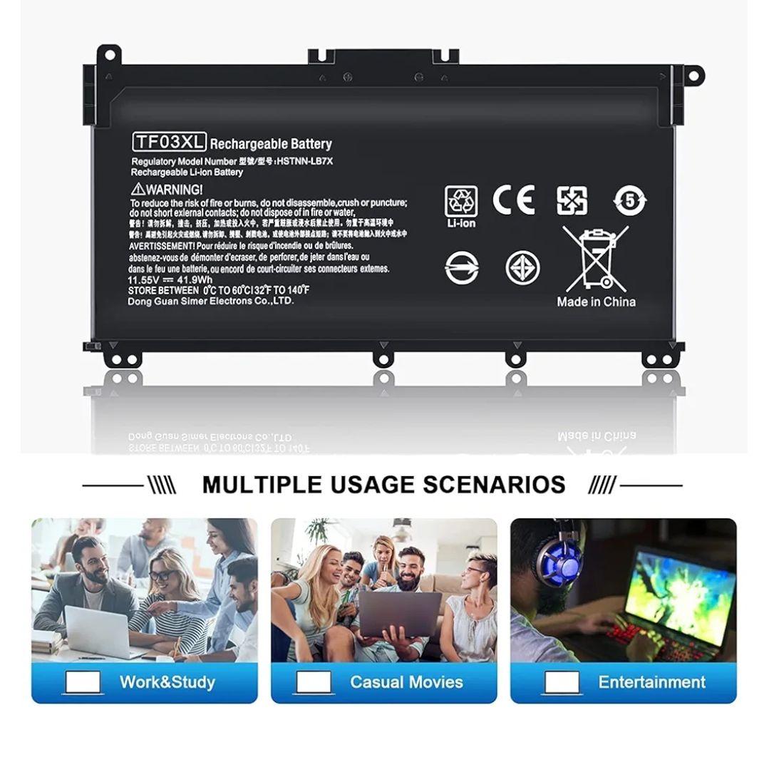 Bateria de repuesto para portátil