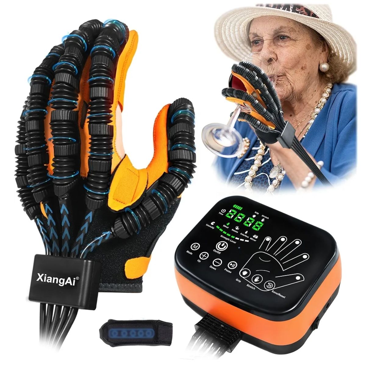 Guantes robóticos de rehabilitación 