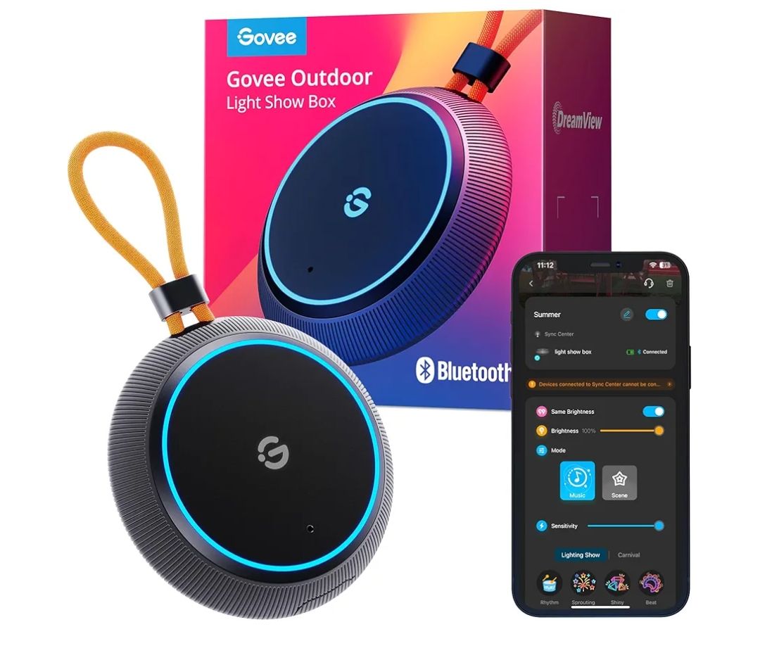 Caja de exhibición de luz para exteriores