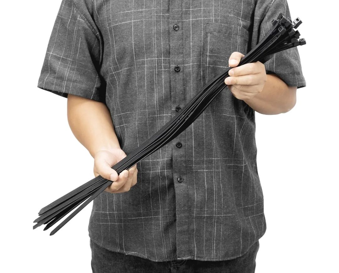 Cinchos negros de 24 pulgadas