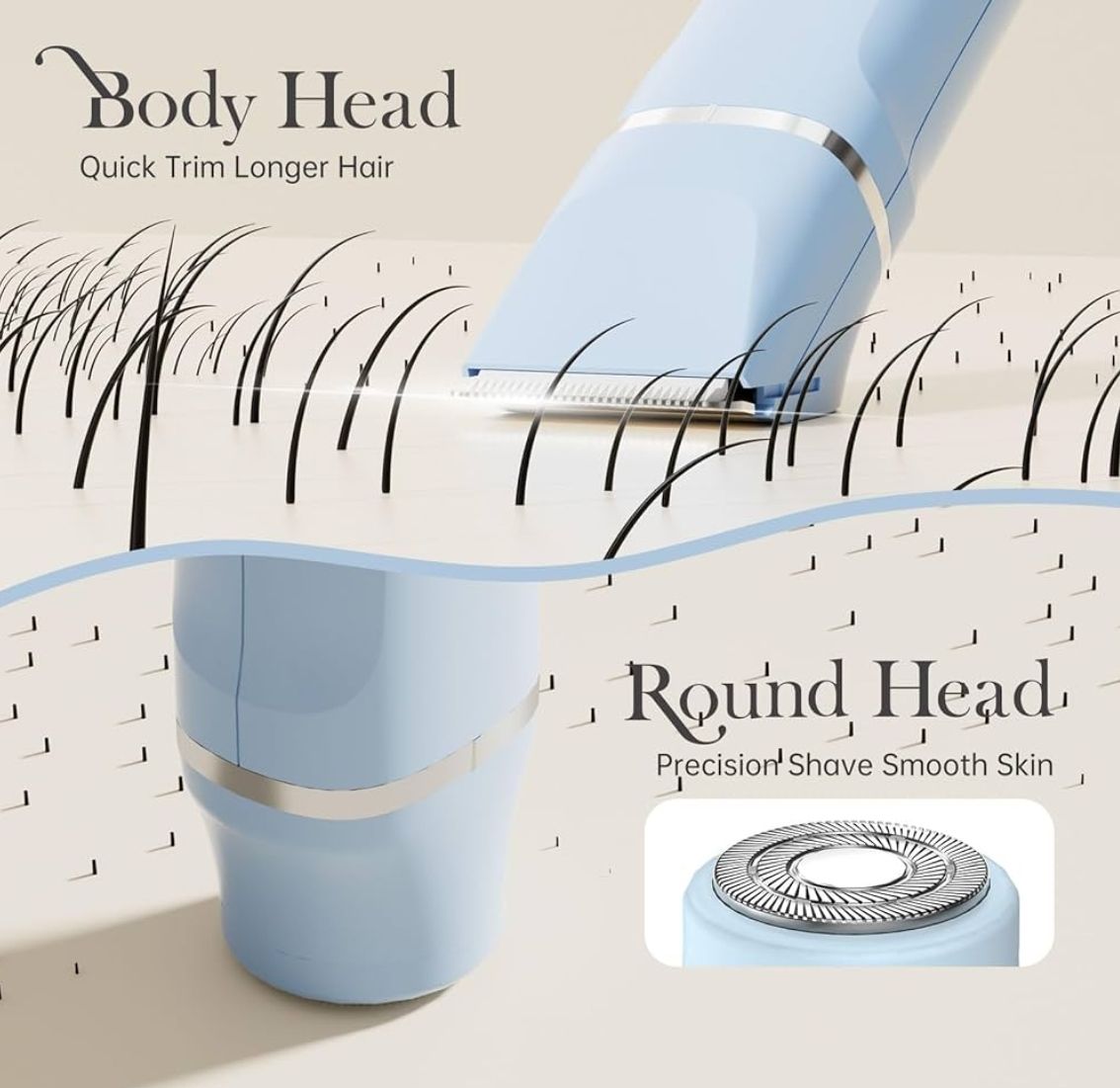 Cortadora de bikini para mujer