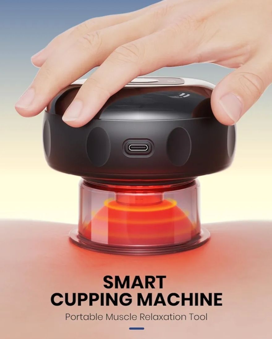 EURPMASK Kit de ventosas eléctrico 5 en 1 con luz roja - 