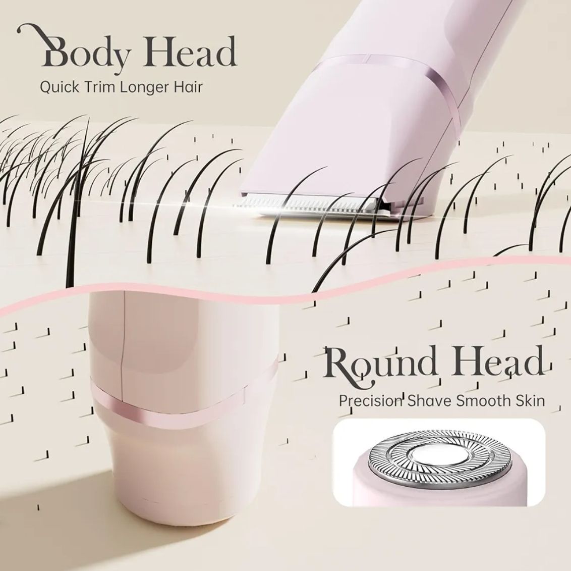 RESINA - Recortadora de bikini para mujer