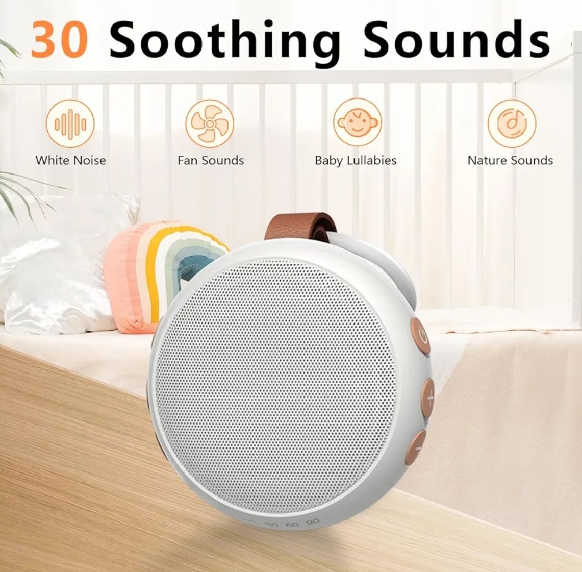 SoundMe - Máquina de sonido portátil de ruido blanco