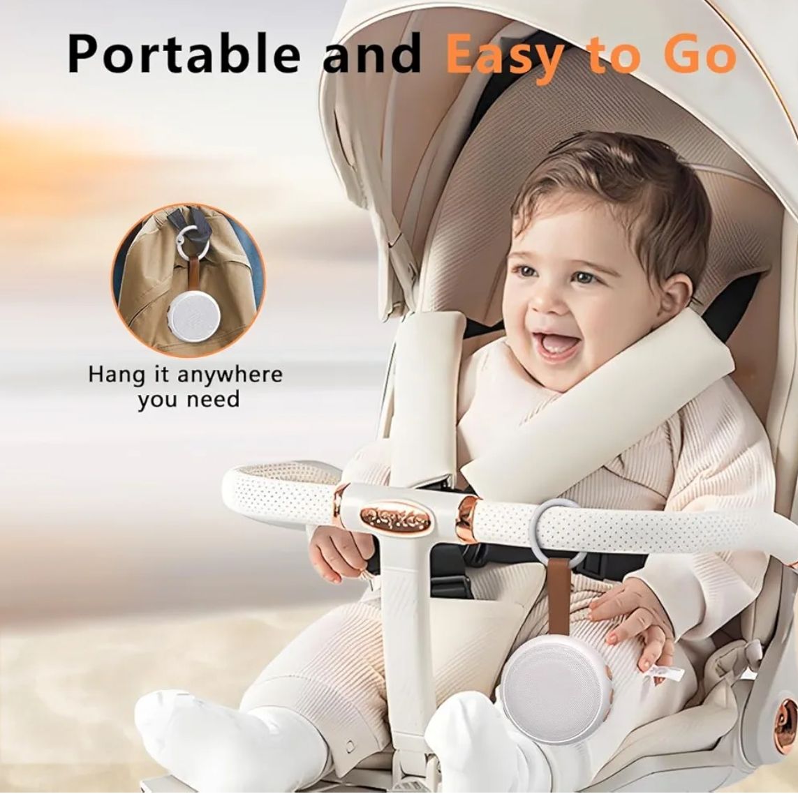 SoundMe - Máquina de sonido portátil de ruido blanco