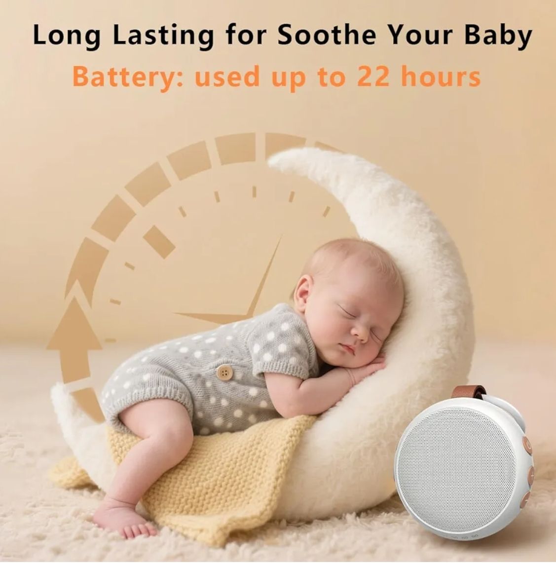 SoundMe - Máquina de sonido portátil de ruido blanco