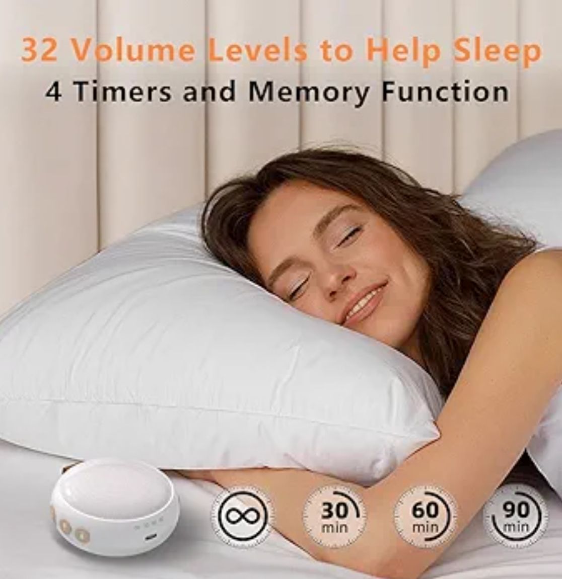 SoundMe - Máquina de sonido portátil de ruido blanco