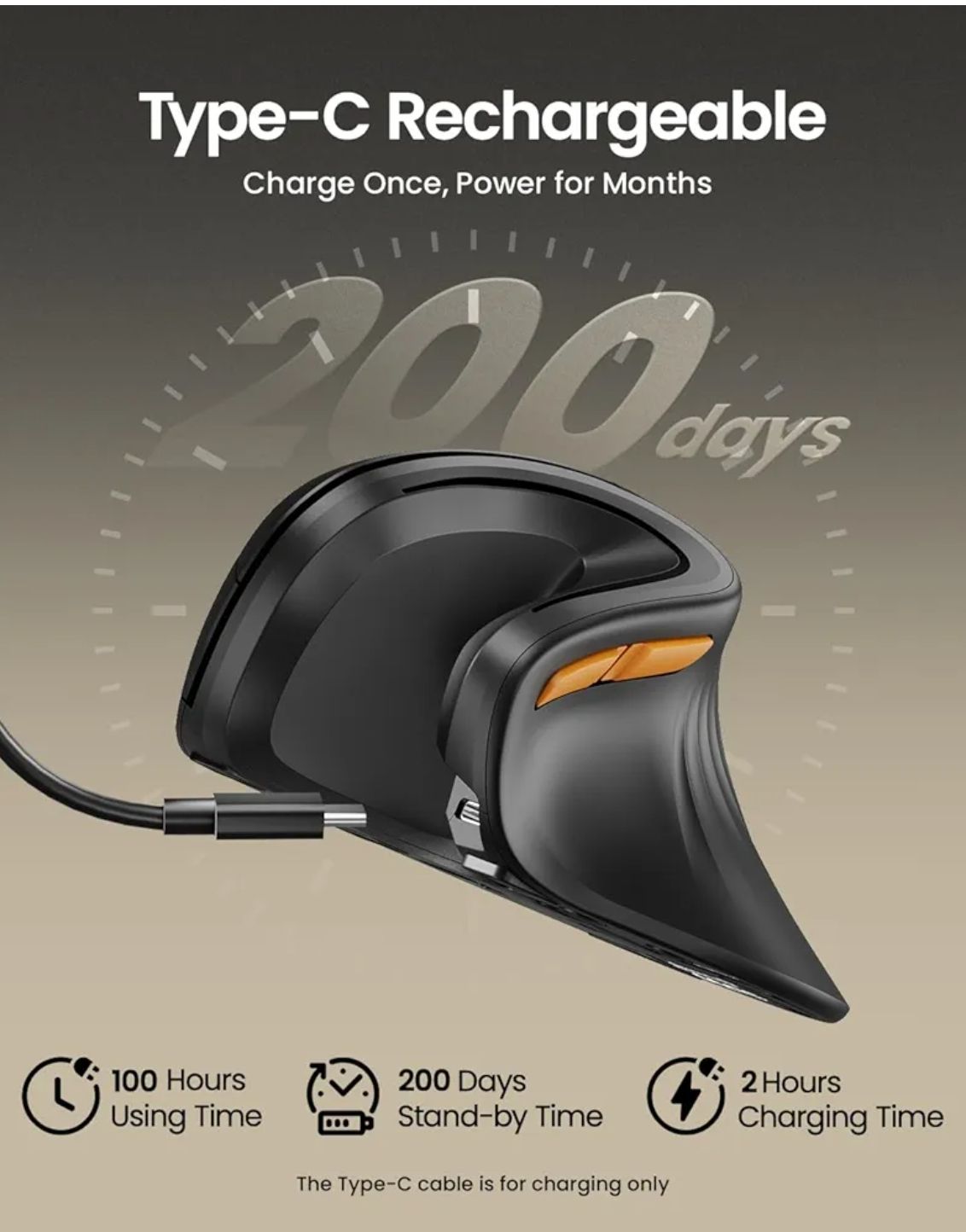 ProtoArc - mouse ergonómico 