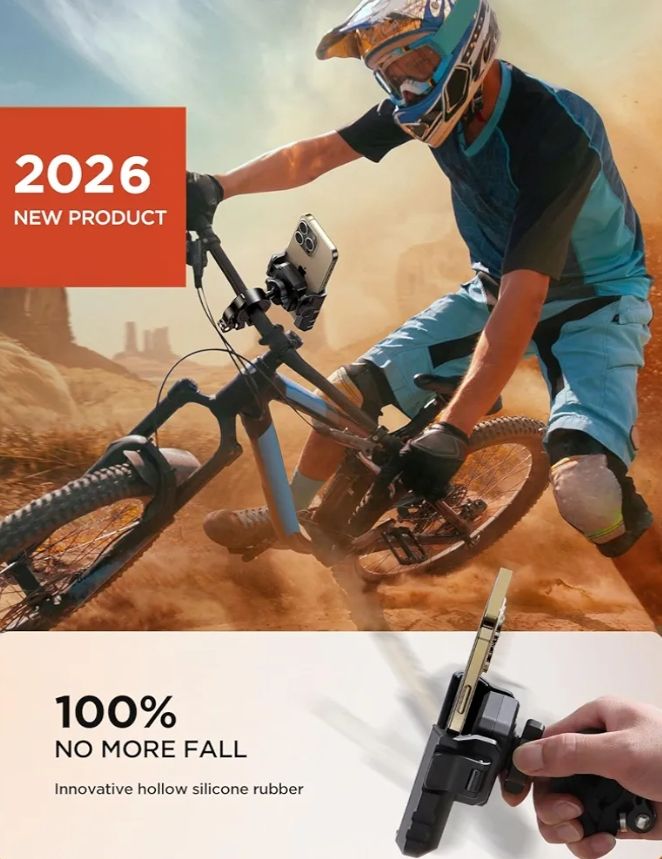 Soporte para teléfono de motocicleta y bicicleta