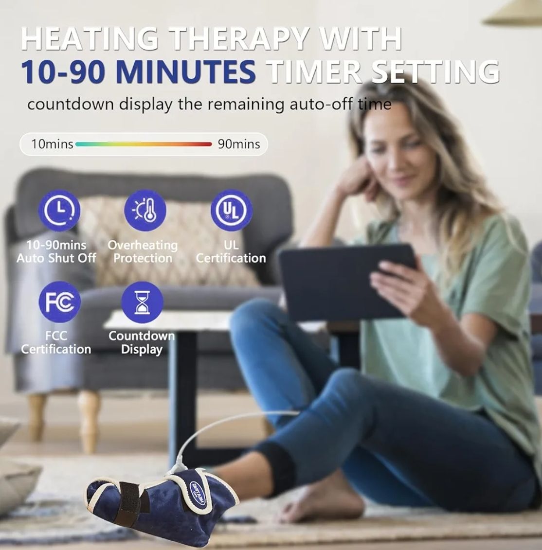 Calentadores de botas y pies