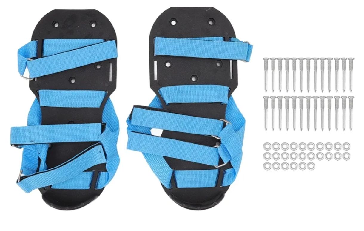 Zapatos aireadores de césped