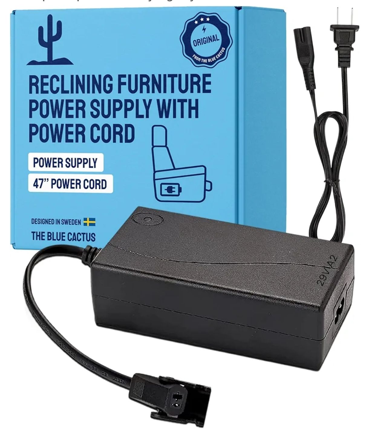 Fuente de alimentación reclinable para muebles