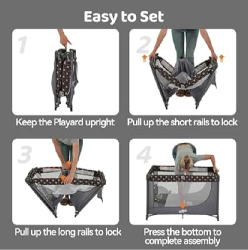 Cuna portátil Pamo Babe Baby