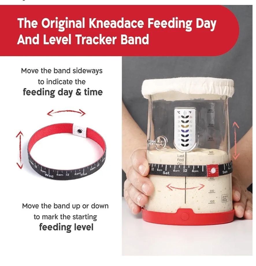 Kit de arranque de masa madre Pro KNEADACE