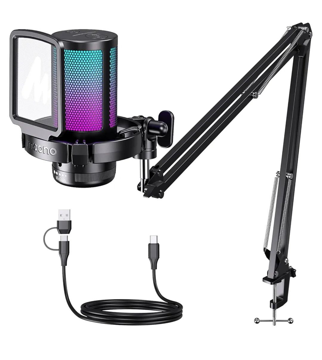 MAONO Micrófono USB para juegos