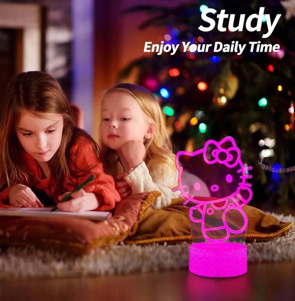 Lámpara de noche 3D