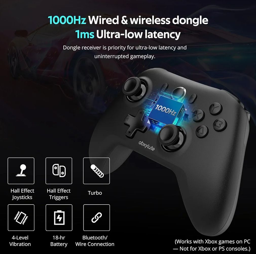 Abxylute C6 Wireless PC Controller