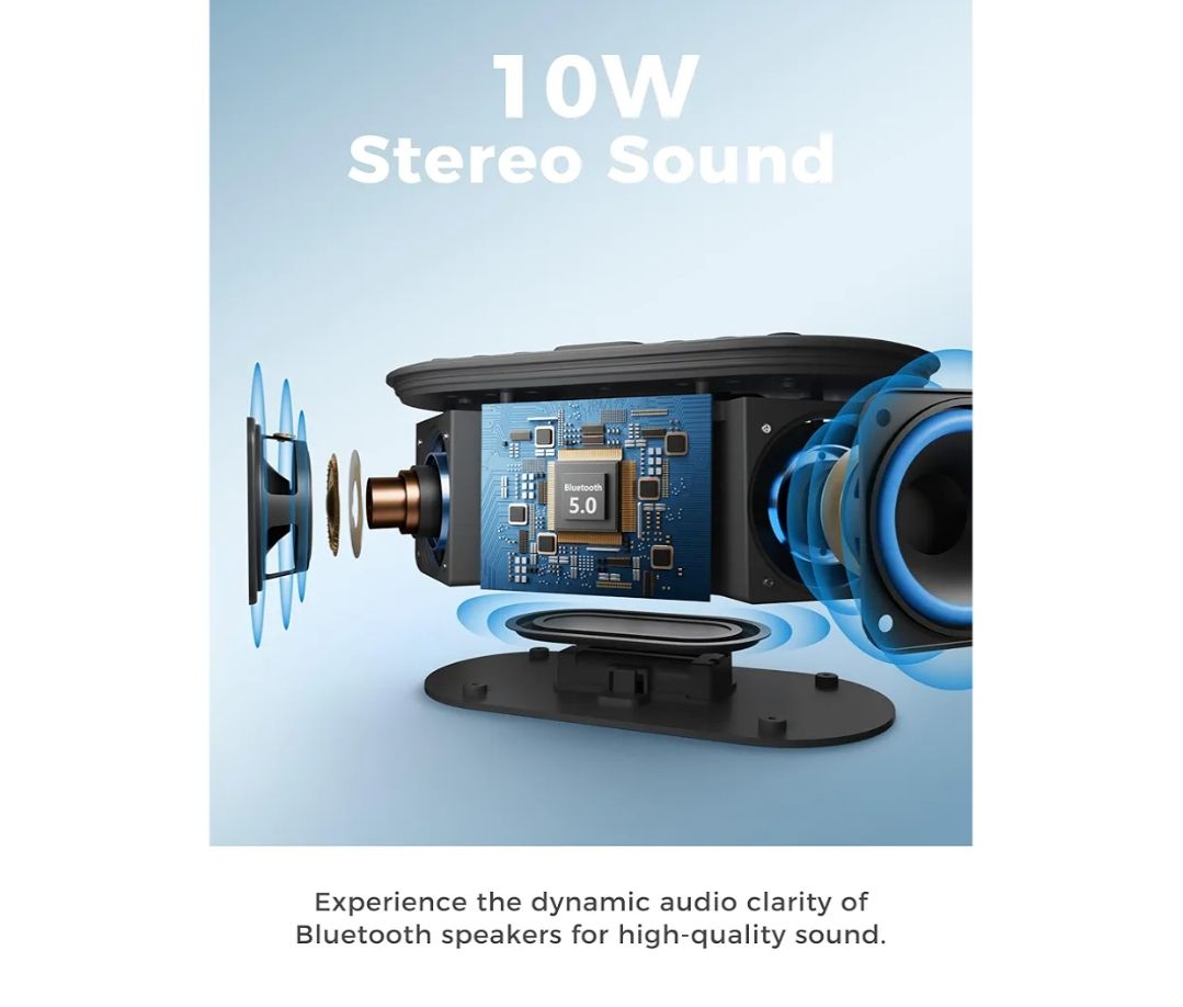 Radio despertador de carga inalámbrica