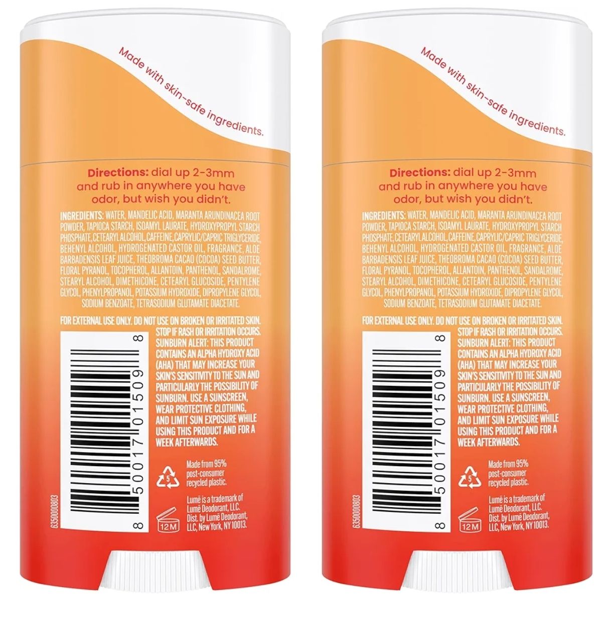 Lume - Desodorante natural 