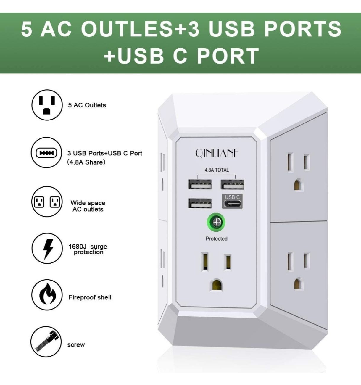 Protector Eléctrico Qinlianf