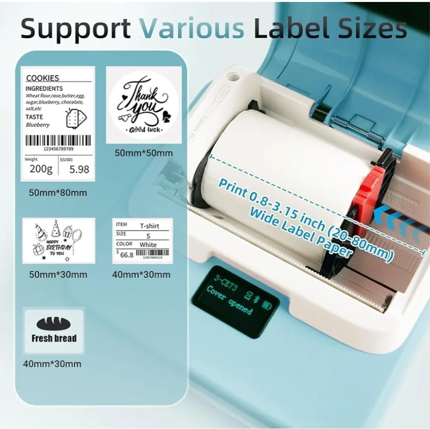 ORGSTA Máquina para etiquetar con cinta