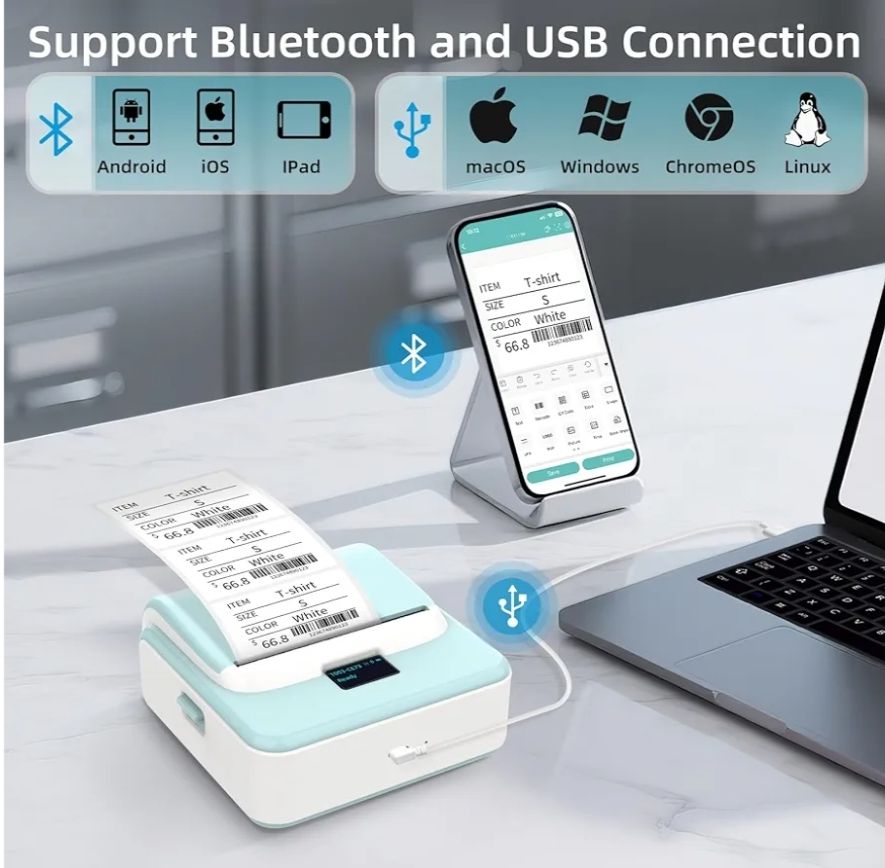 ORGSTA Máquina para etiquetar con cinta