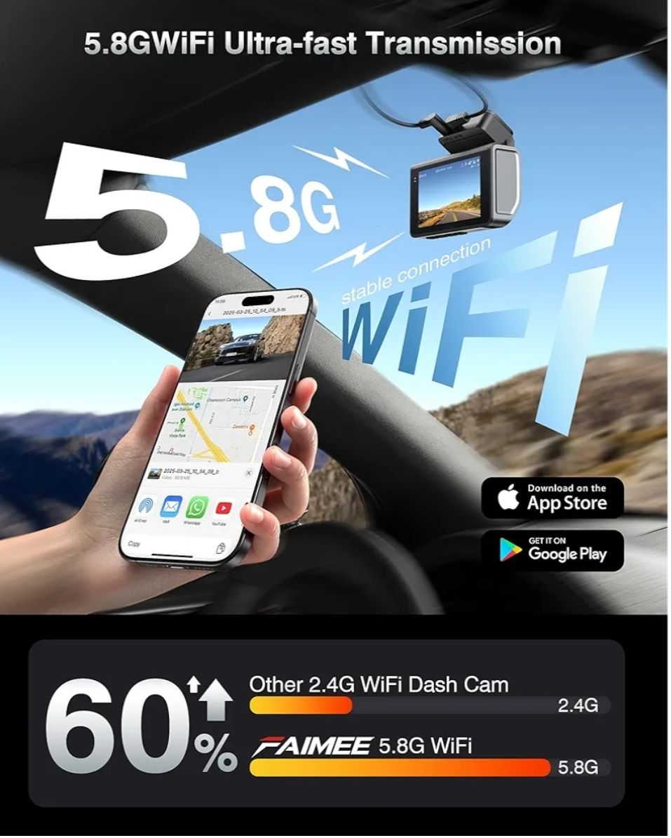 Cámara de salpicadero 4K+2K delantera y trasera