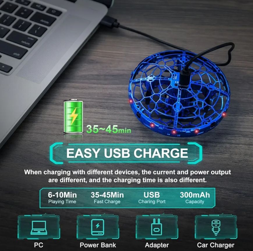 Dron de juguete volador