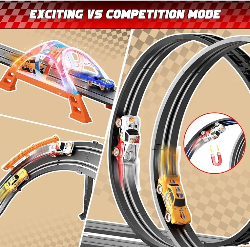 Juego de pista de carreras