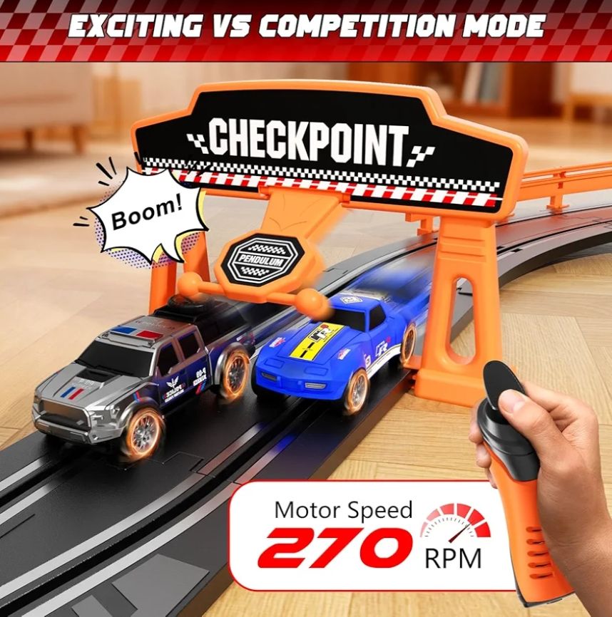 Juego de pista de carreras