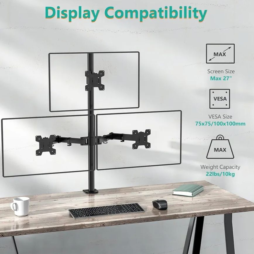 Soporte Triple Monitor
