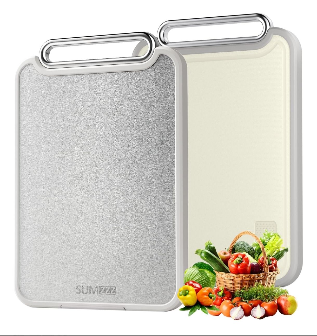 Tabla De Cortar Grande De Acero Inoxidable