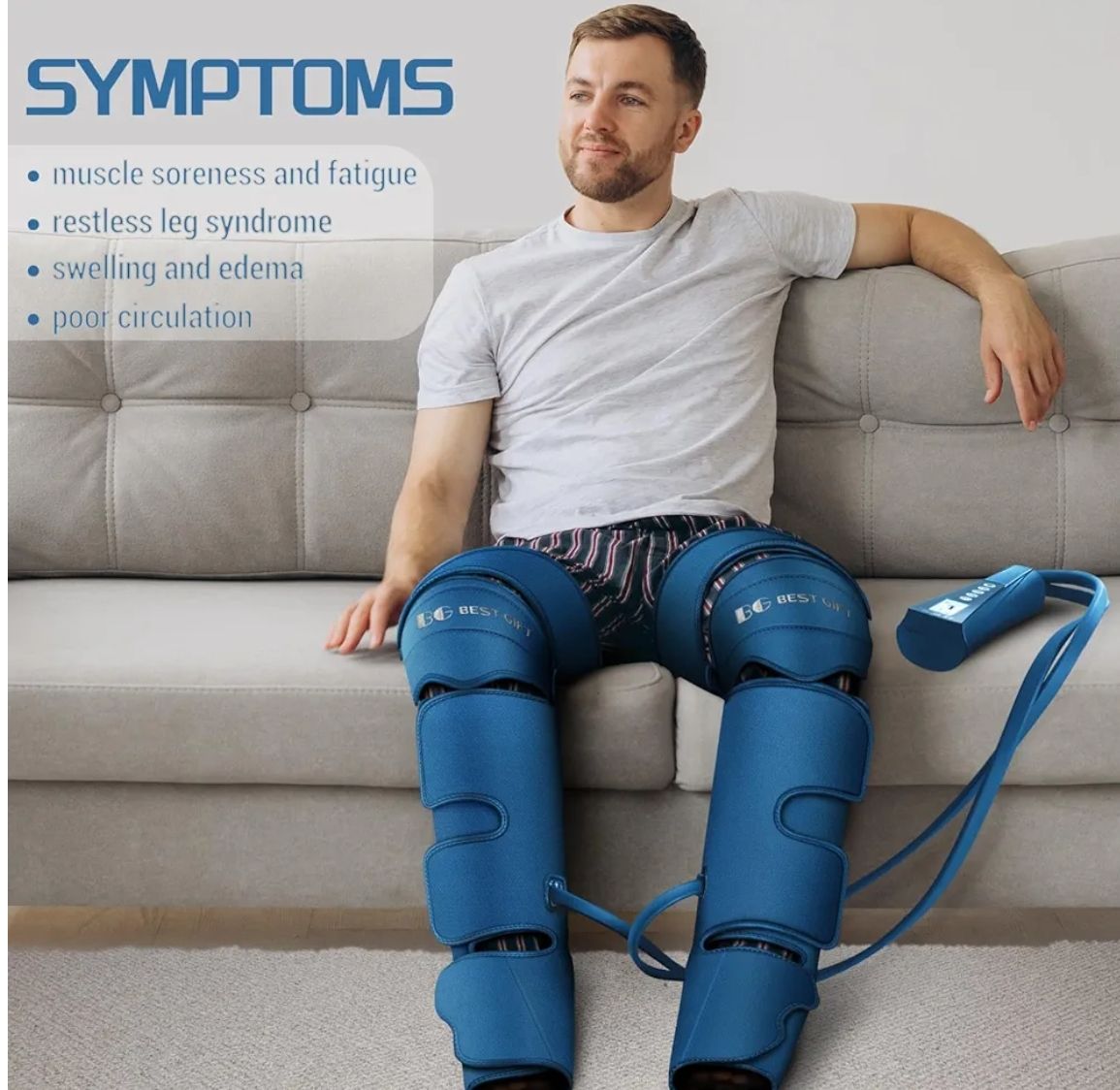 masajeador de compresión de aire