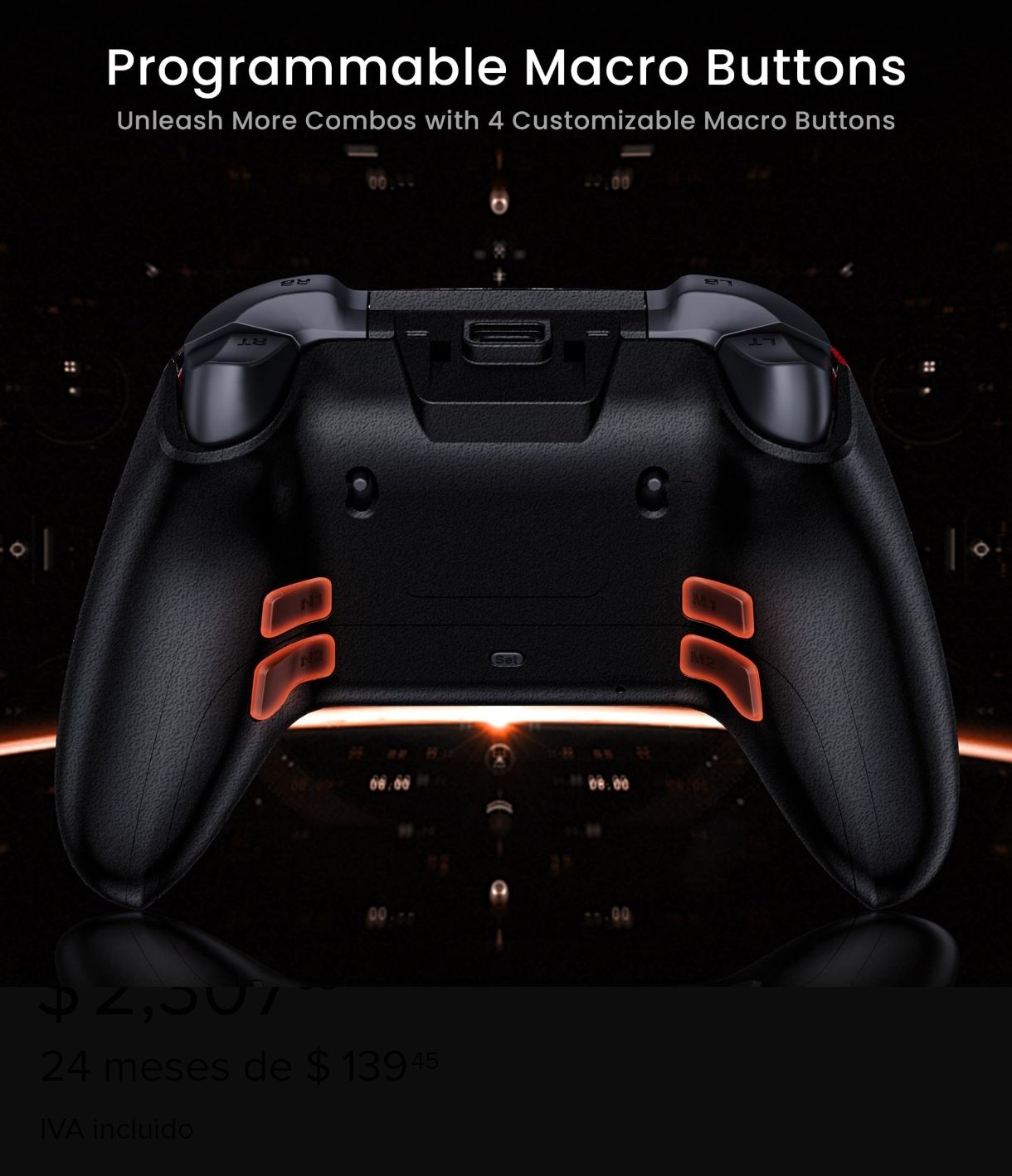 Mando inalámbrico para juegos Gusgu G7 