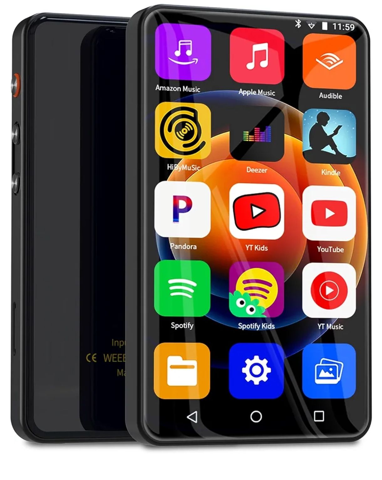 Reproductor de MP3 portátil de 144 GB