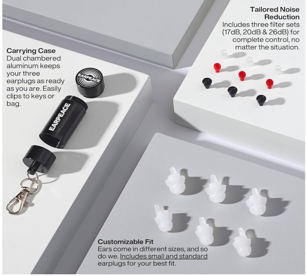 Earpeace Music - Tapones de Oídos de Alta Fidelidad