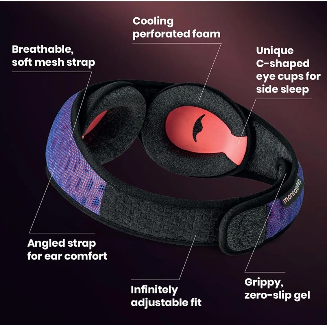 Manta Pro Mask - Antifaz para Dormir