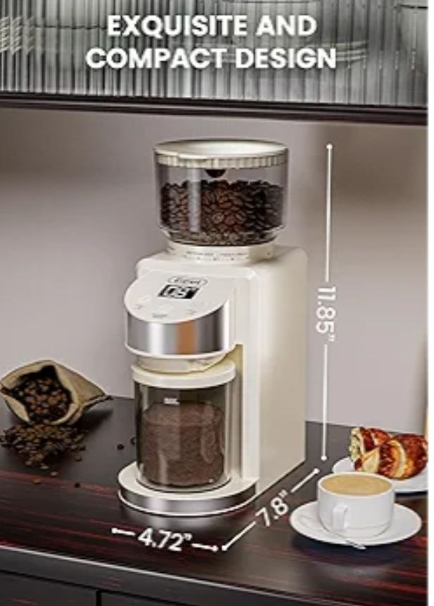 Gevi - Molinillo de café eléctrico