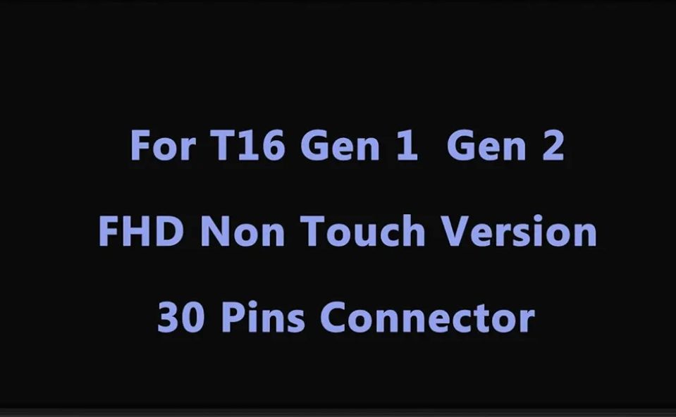 visualización de Repuesto de 16 Pulgadas para Lenovo T16