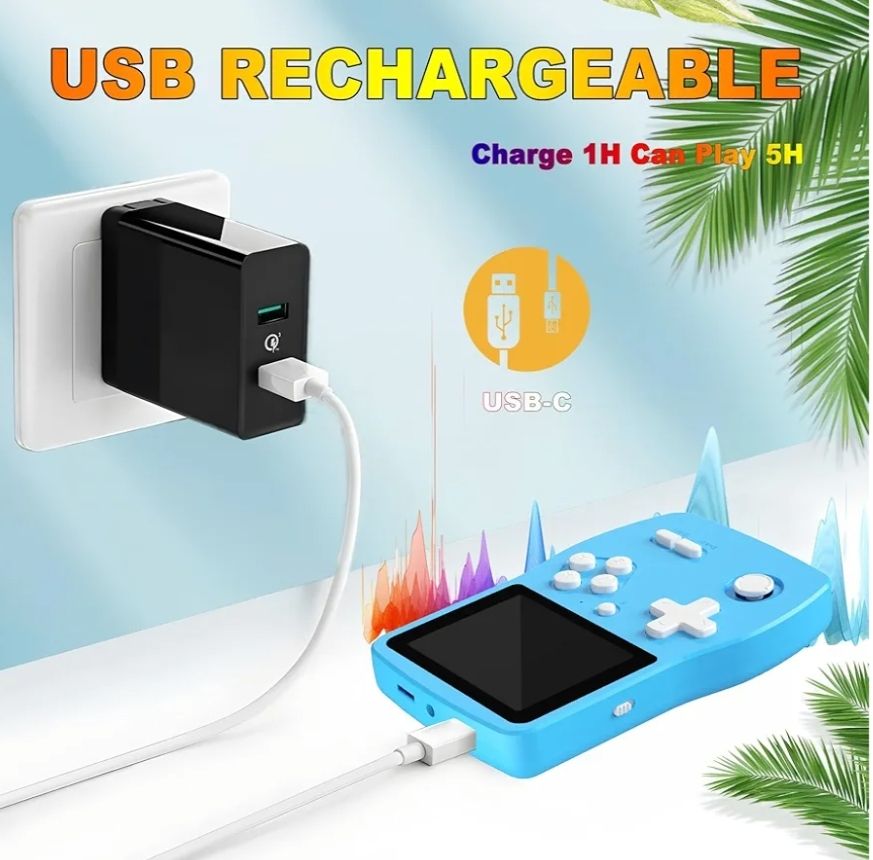 Juegos de mano de 32 bits para niños precargados 139 videojuegos,