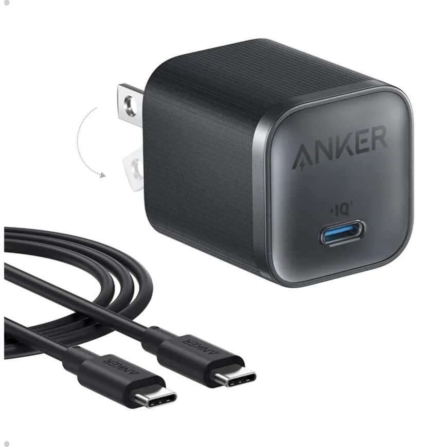 Cargador Nano, Carga Rápida de 45W