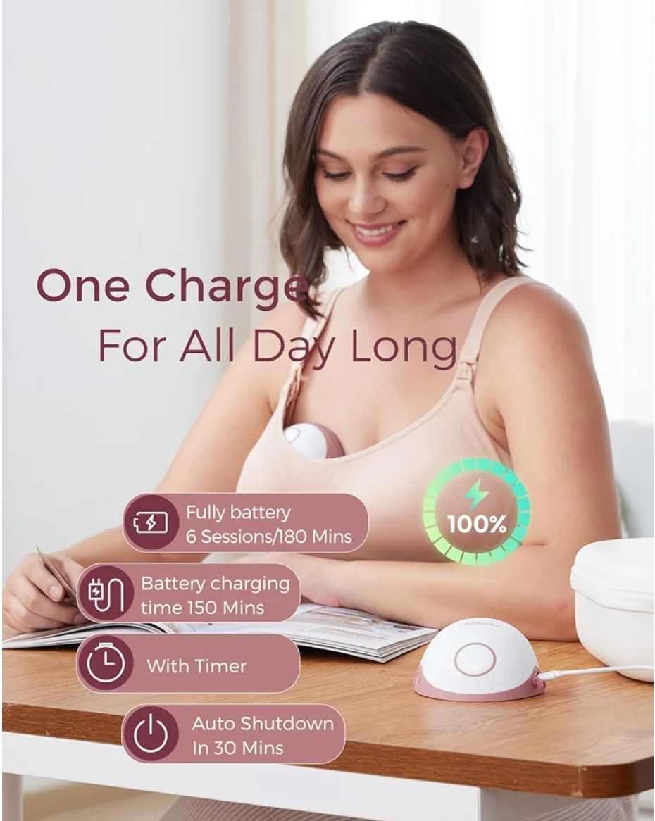 Momcozy Extractor de Leche Manos Libres Estilo Móvil